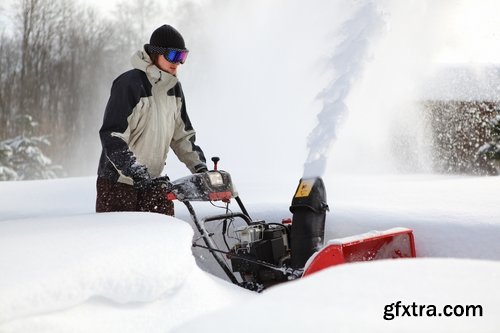 Collection snow machine bulldozer scraper 25 HQ Jpeg