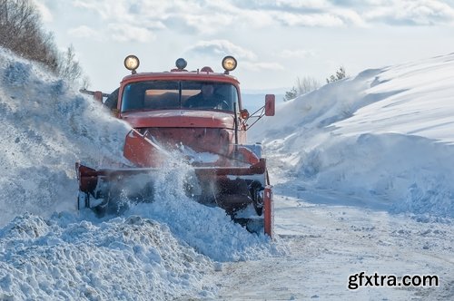 Collection snow machine bulldozer scraper 25 HQ Jpeg