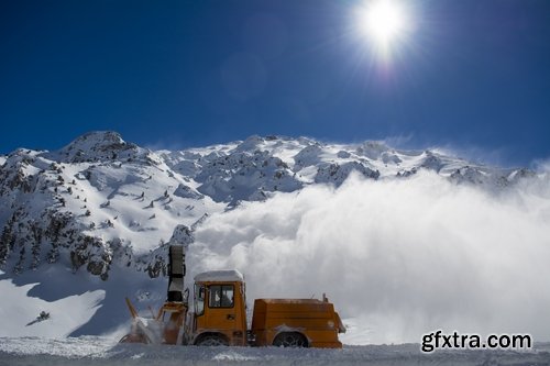 Collection snow machine bulldozer scraper 25 HQ Jpeg