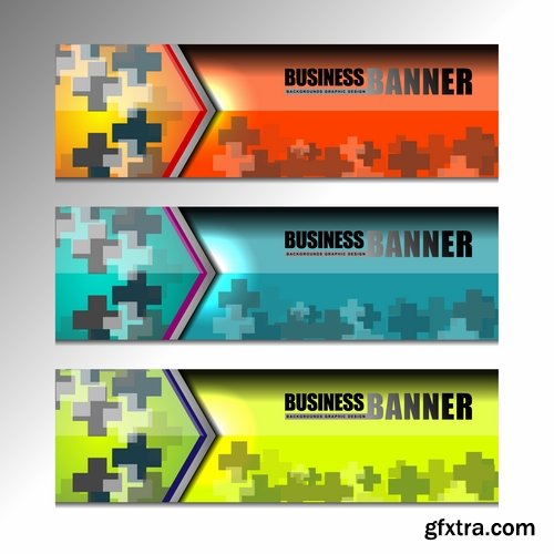 Collection gift certificate business card banner flyer calling card poster 17-25 EPS