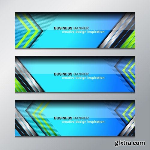 Collection gift certificate business card banner flyer calling card poster 17-25 EPS