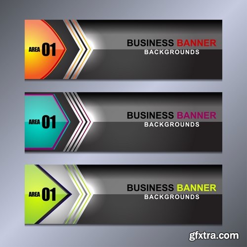 Collection gift certificate business card banner flyer calling card poster 17-25 EPS