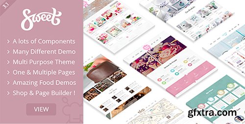 ThemeForest - Sweet Cake v3.2 - WP Theme For Bakery Yogurt Chocolate & Coffee Shop - 5514731