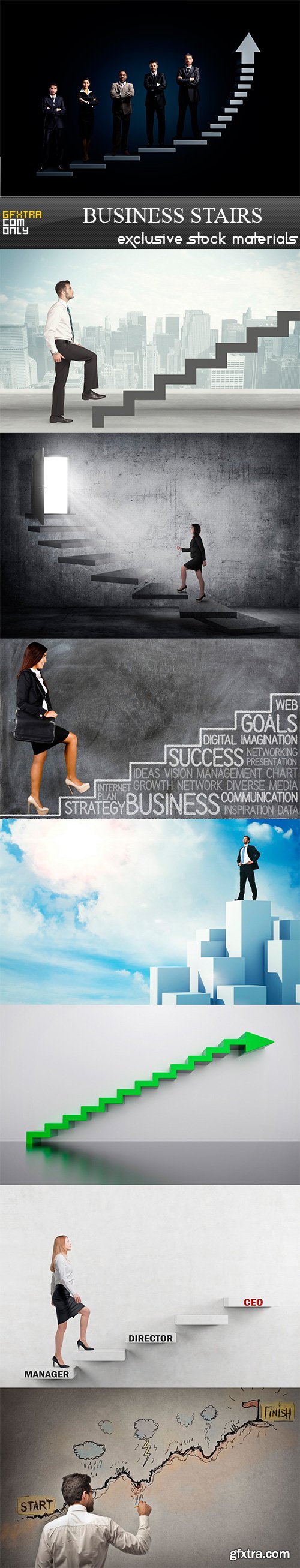 Business stairs - 8UHQ JPEG