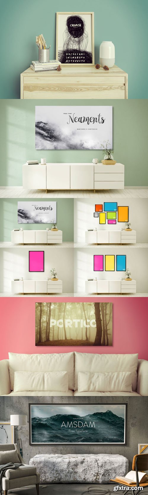 Picture Frame Mockup Set