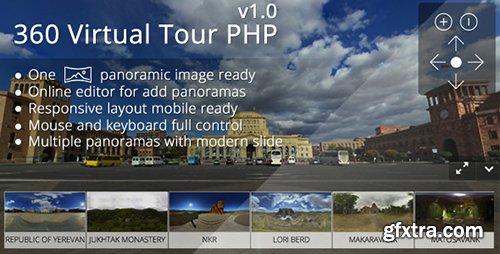 CodeCanyon - 360 Virtual Tour PHP v1.1 - 16799110