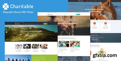 ThemeForest - Charitable - Nonprofit Organization PSD Theme 14360636