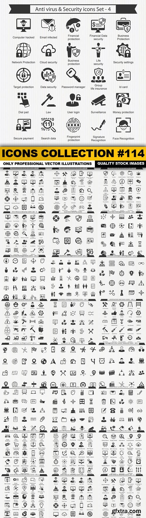 Icons Collection #114 - 22 Vector