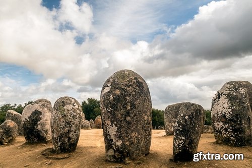 Collection of historical monument megalith stone Stonehenge Easter Island 25 HQ Jpeg