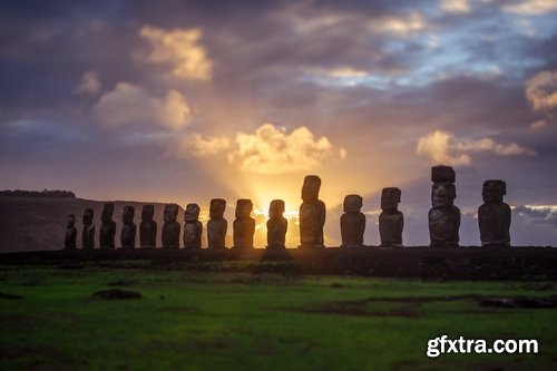 Collection of historical monument megalith stone Stonehenge Easter Island 25 HQ Jpeg