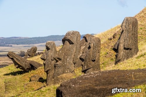 Collection of historical monument megalith stone Stonehenge Easter Island 25 HQ Jpeg