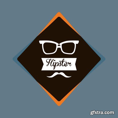 Hipster lifestyle - 26xEPS Vector Stock