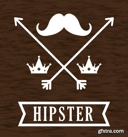 Hipster lifestyle - 26xEPS Vector Stock