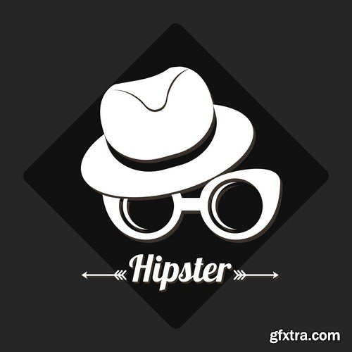 Hipster lifestyle - 26xEPS Vector Stock