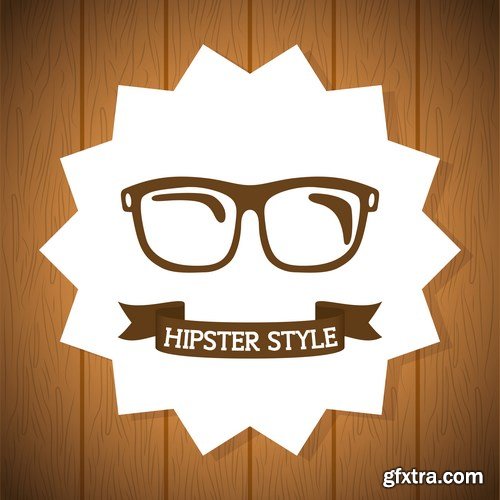 Hipster lifestyle - 26xEPS Vector Stock