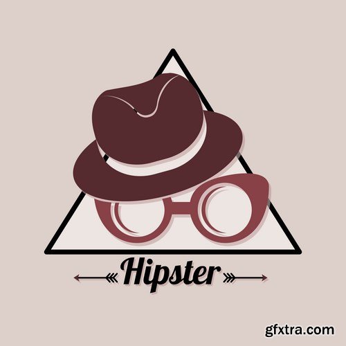 Hipster lifestyle - 26xEPS Vector Stock