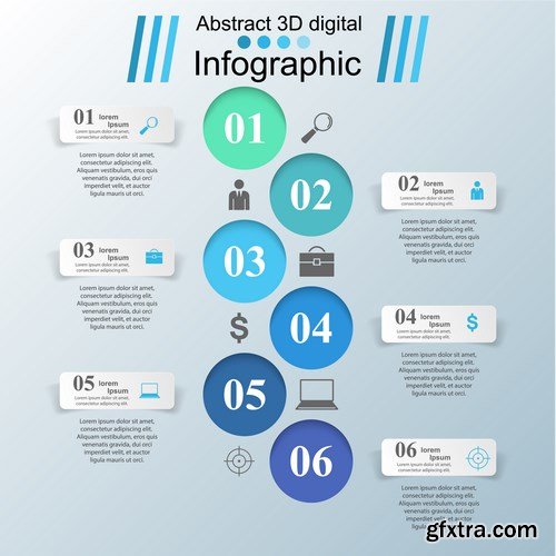 Design elements for infographics - 32xEPS Vector Stock
