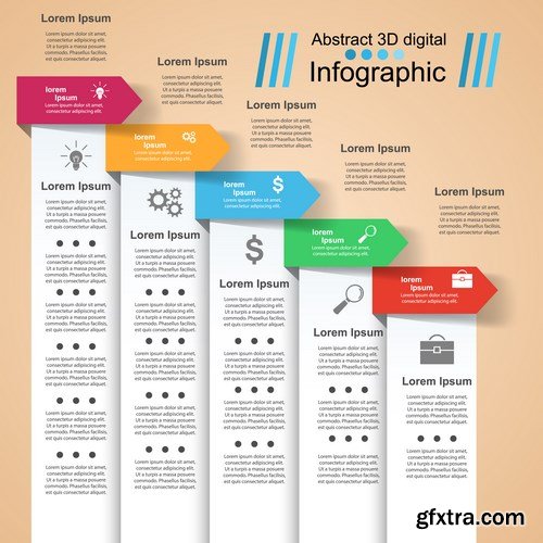 Design elements for infographics - 32xEPS Vector Stock