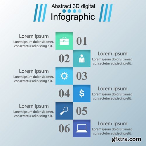 Design elements for infographics - 32xEPS Vector Stock