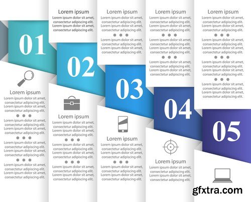 Design elements for infographics - 32xEPS Vector Stock