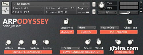 Binary Music ARP Odyssey KONTAKT-0THERside