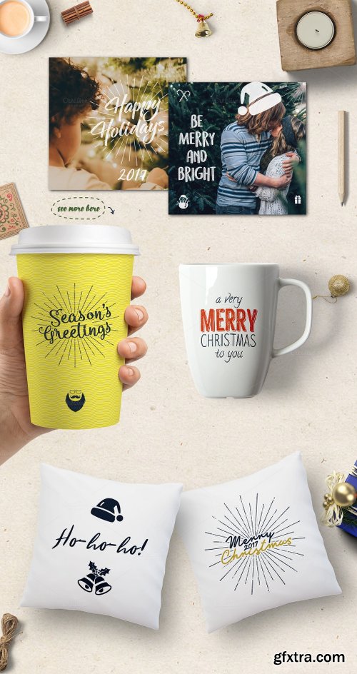 CreativeMarket Merry Graphics Box • 70% OFF 1036116