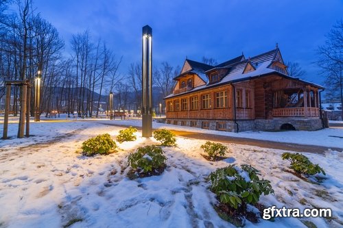 Collection of winter forest snow tree sunrise snowfall 3-25 HQ Jpeg