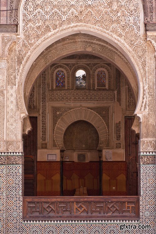 Arab ornaments and elements of architecture - 23xUHQ JPEG Photo Stock