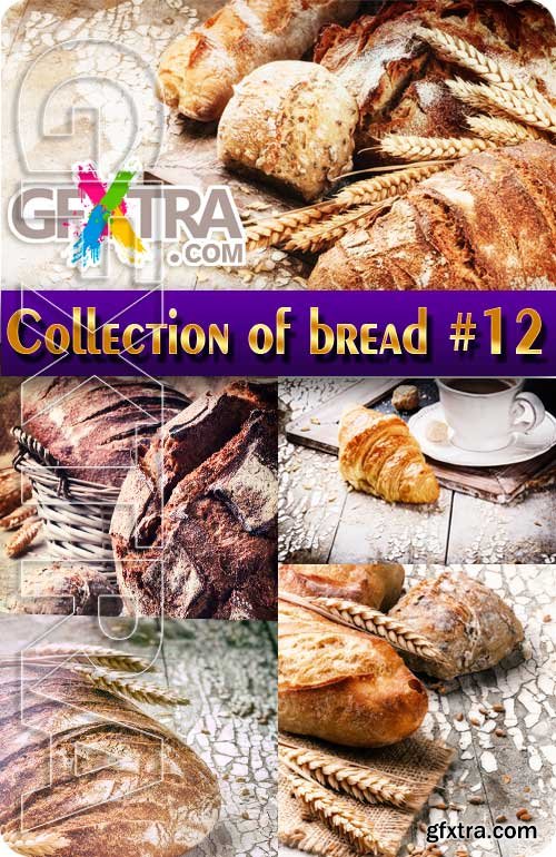 Collection of bread #12 - Stock Photo