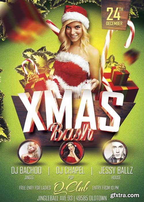 Xmas Bash Flyer V8 Template