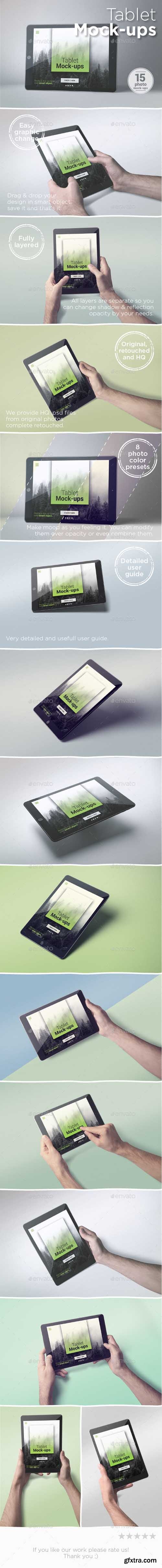 GR - iPad Mock-up Brending Templates 13647848