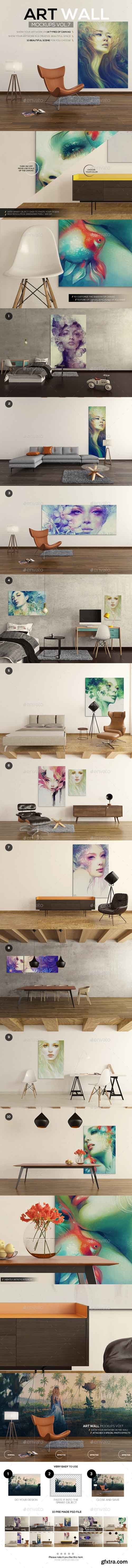 GR - Art Wall Mockups Vol7 12938982