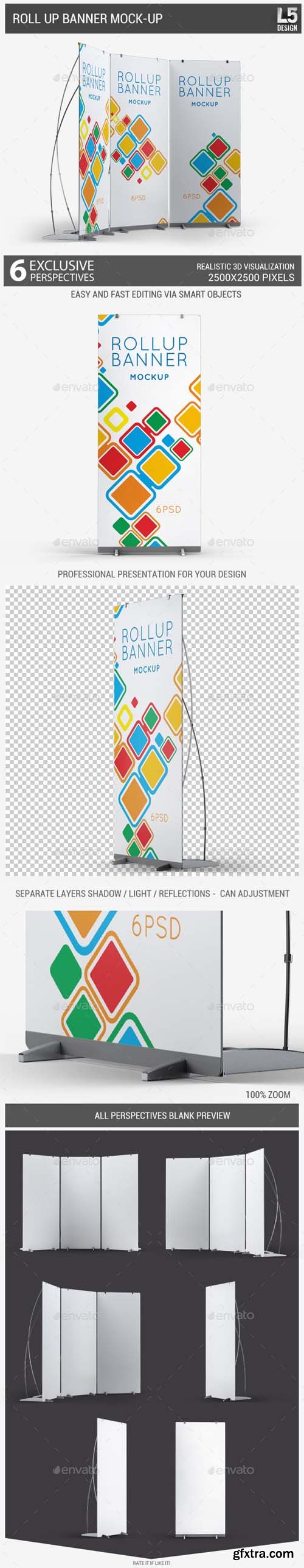 GR - Roll Up Banner Mock-Up 12965924