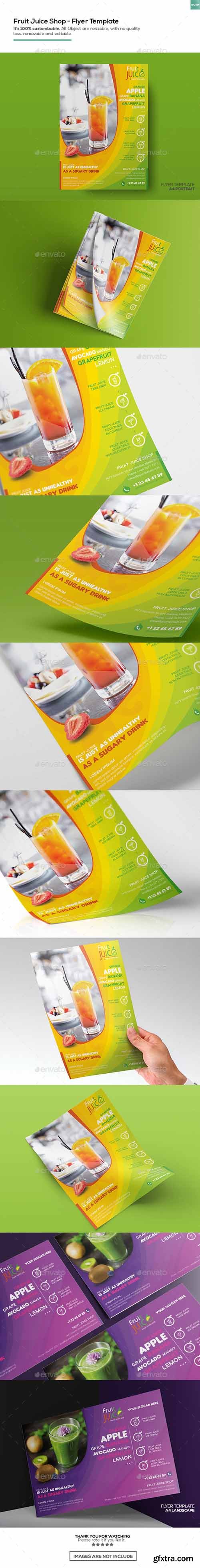 GR - Fruit Juice Shop/ Flyer Template 16401963