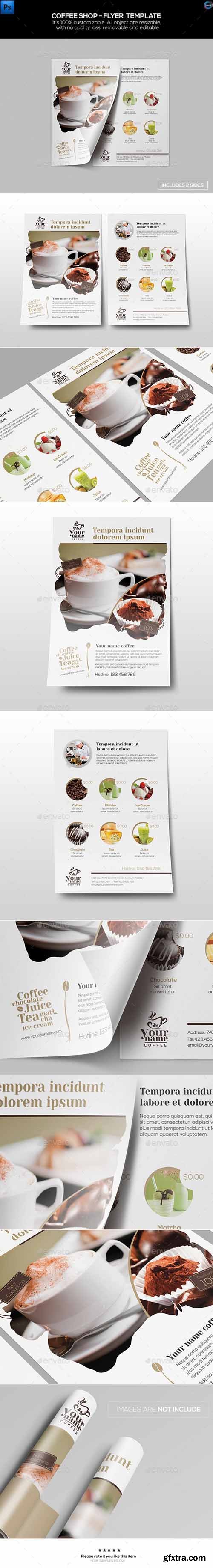 GR - Coffee Shop - Flyer Template 12413434