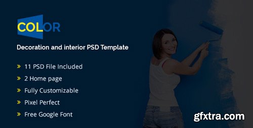 ThemeForest - Color - Decoration and Interior PSD Template 16505694