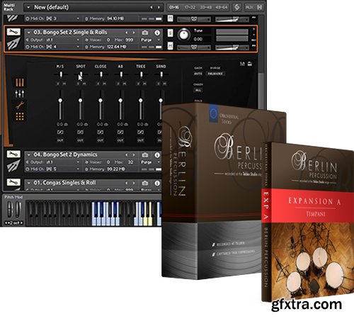 Orchestral Tools Berlin Percussion BUNDLE Incl EXP A Timpani KONTAKT-PiRAT