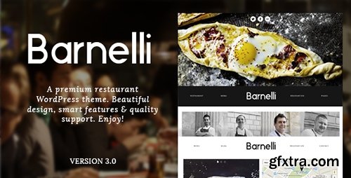 ThemeForest - Barnelli v3.0.2 - Restaurant Responsive WordPress Theme - 6744314