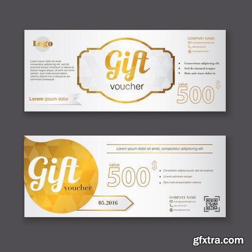 Collection of gift cards and vouchers - 22xEPS