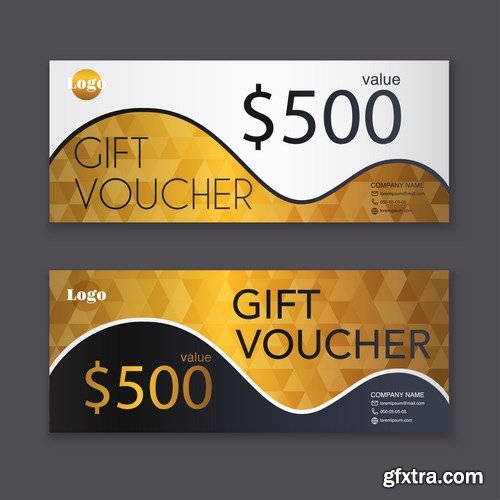 Collection of gift cards and vouchers - 22xEPS