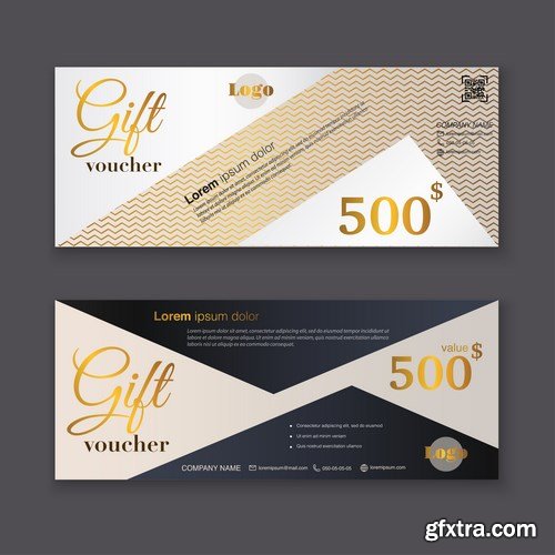 Collection of gift cards and vouchers - 22xEPS