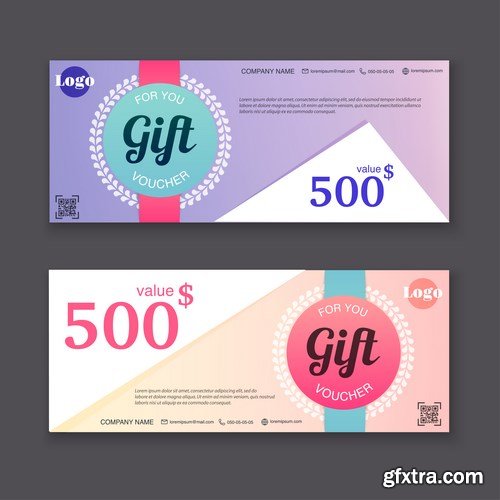 Collection of gift cards and vouchers - 22xEPS