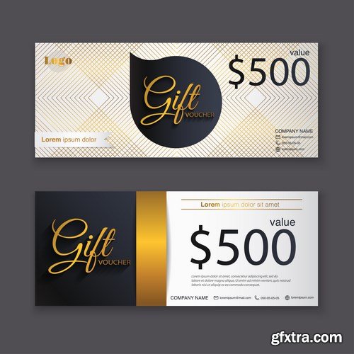 Collection of gift cards and vouchers - 22xEPS