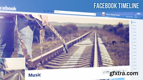 Facebook Timeline Apple Motion Templates