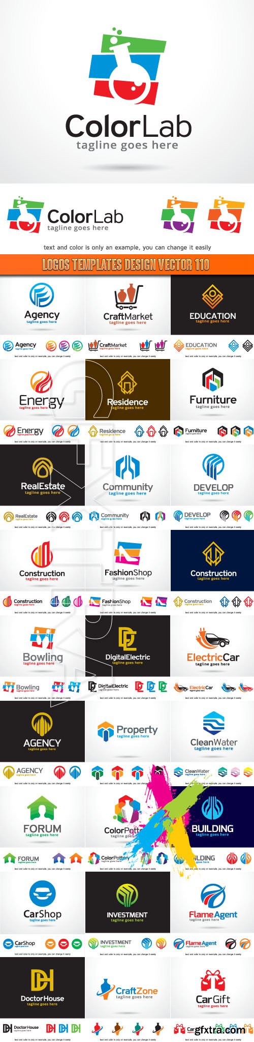 Logos Templates Design Vector 110