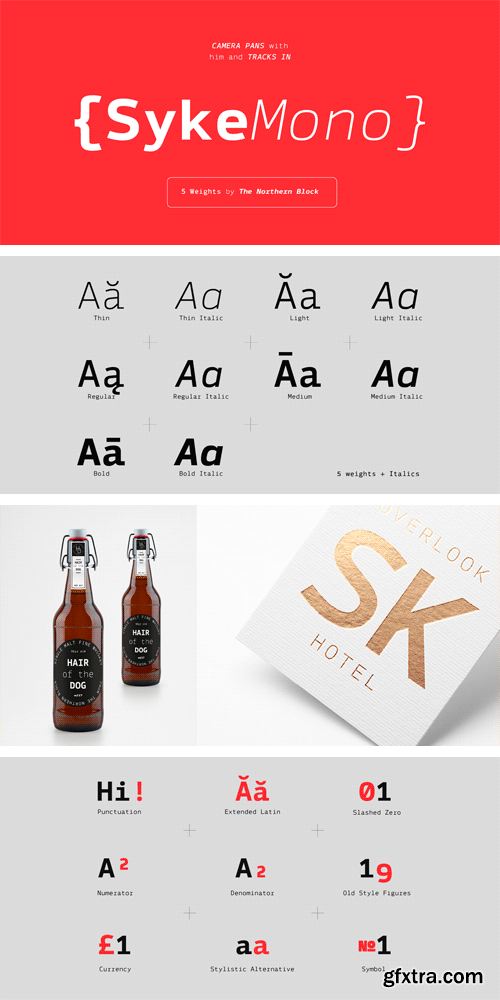 Syke Mono Font Family