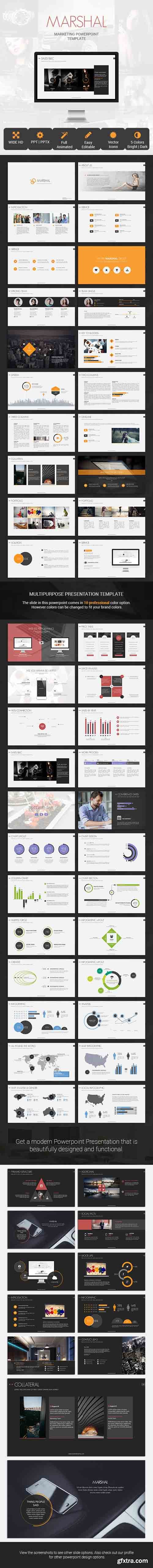 GR - Marshal Marketing Presentation Template 8008052