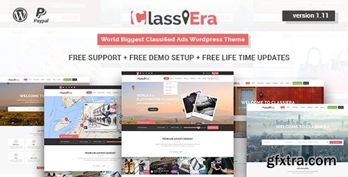 ThemeForest - Classiera v1.11 - Classified Ads WordPress Theme - 14138208