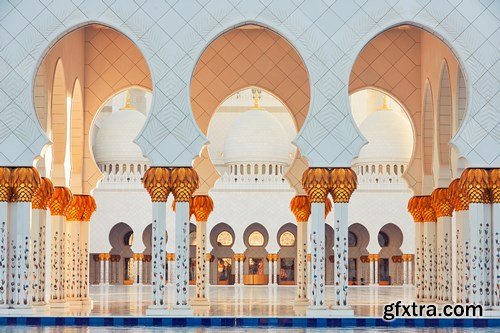 Beautiful arab & islamic architecture - 20xUHQ JPEG Photo Stock