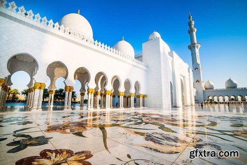 Beautiful arab & islamic architecture - 20xUHQ JPEG Photo Stock